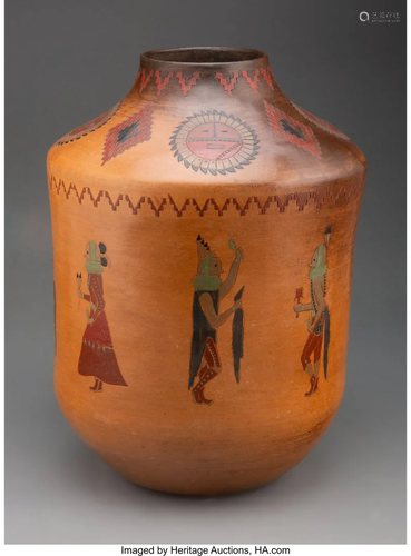 70363: A Navajo Polychrome Jar Lorraine W…