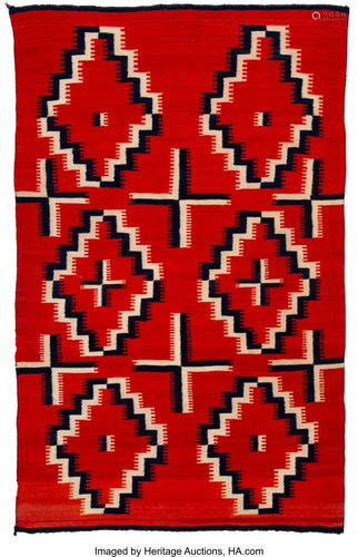 70373: A Navajo Transitional Child's Blanket…