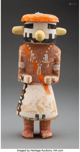 70289: A Hopi Kachina Doll c. 1940 cott…