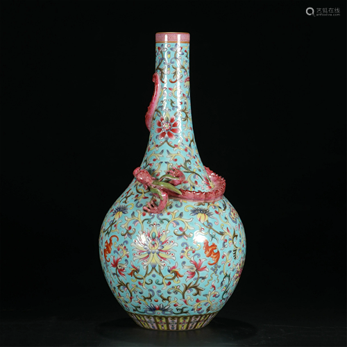 CHINESE PORCELAIN FAMILEL ROSE…