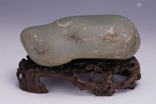 CHINESE JADE SCHOLAR ROCK ON ROS…