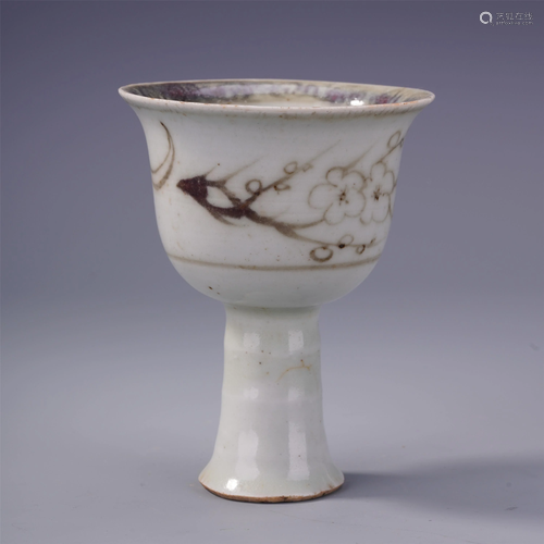 CHINESE PORCELAIN RED UNDER …