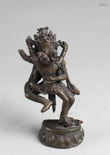 Chinese Bronze Statue