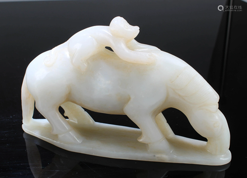 A Carved Jade Ornament