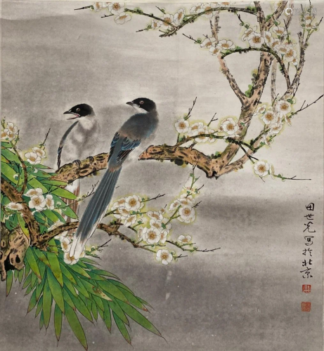 Chinese Hanging Scroll Painting
