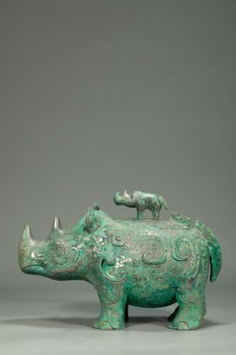 汉代时期犀牛形礼器