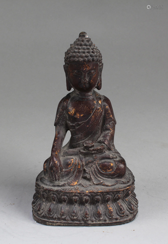 Chinese Bronze Buddha Statue