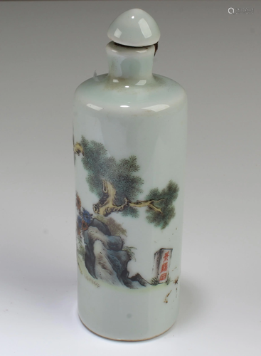 Chinese Porcelain Snuff Bottle