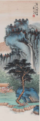 谢稚柳《山水》