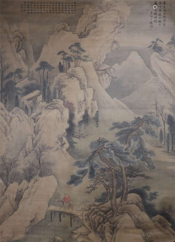 CHINESE PAINTING OF LANDSCAPE BY FAN KUAN
