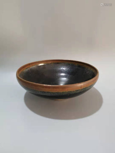 清中期建窑黑釉碗