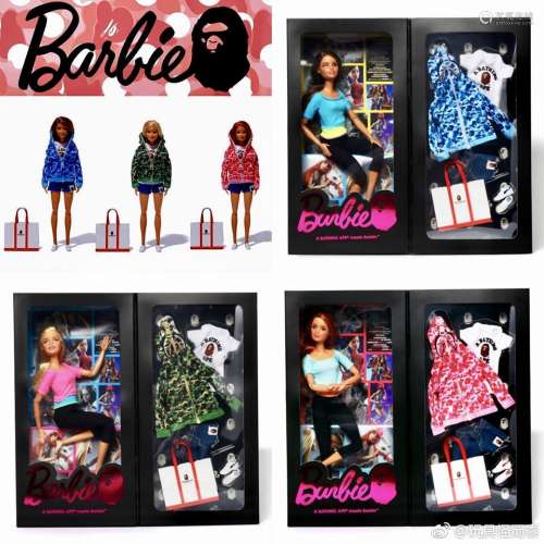 BAPE x Barbie 60周年东京限定玩偶