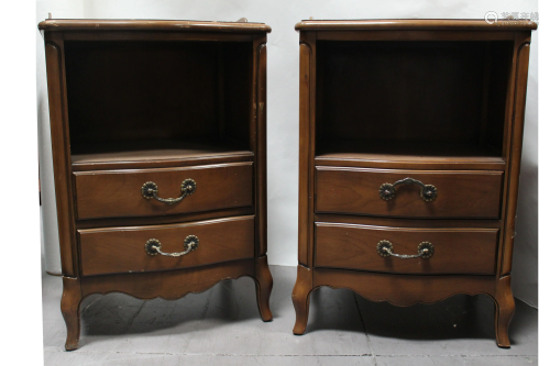 A Pair of Wooden Cabinets