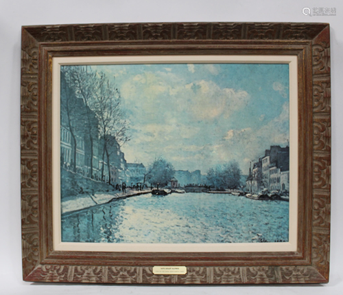 A Framed Oil Painting