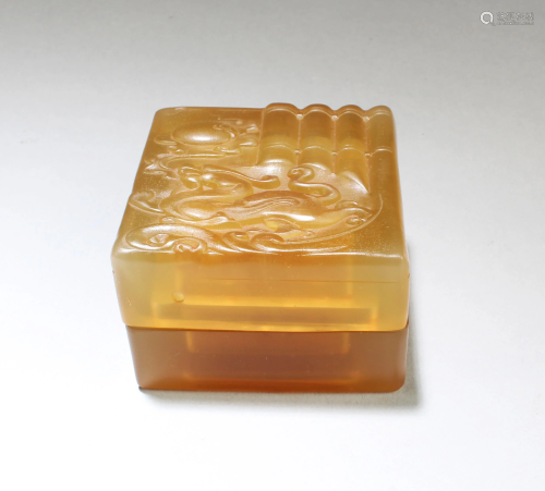 Chinese Soapstone Square Seal