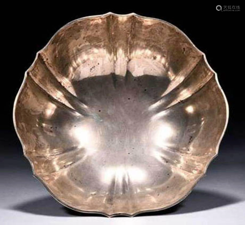 A Tiffany & Co. Sterling Silver Round Bowl