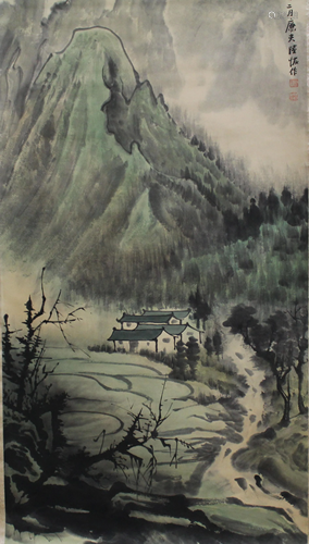 Chinese Scroll Painting