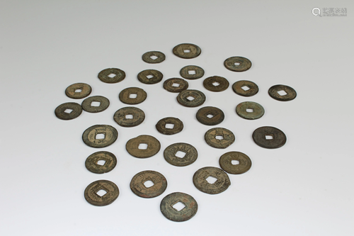 A Group of Chinese Coins