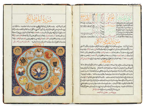 AN IMPERIAL OTTOMAN CALENDER MADE FOR SULTAN ABDULMECID I DRAFTED BY MEHMET SADULLAH, TURKEY, DATED