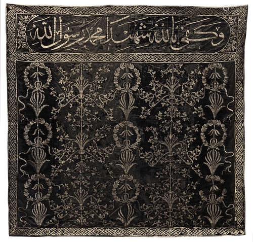 A HIGHLY IMPORTANT AND RARE OTTOMAN CURTAIN, EARLY 16TH CENTURY, SELIM I (1512-1520 AD)