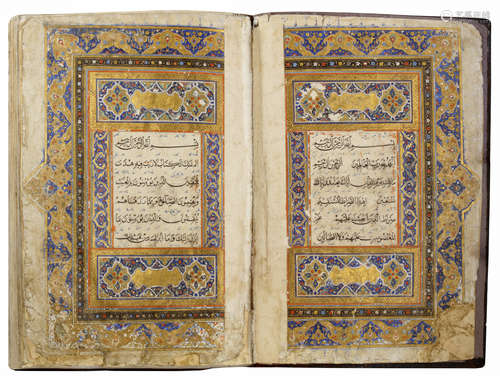 A LARGE OTTOMAN QURAN, TURKEY, CIRCA 16TH CENTURY