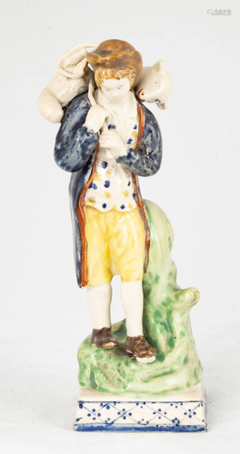 Early Staffordshire Shepard Figure