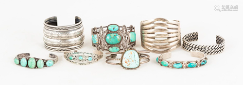 Vintage Navajo Sterling Bracelets