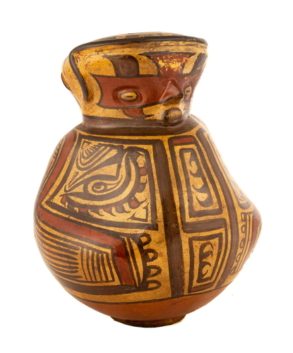 Anthropomorphic Polychrome Vessel