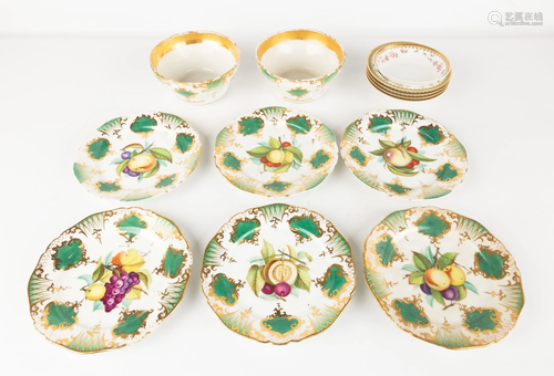 Hand Painted Luncheon Plates & Bowls