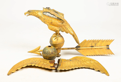 19th Century Eagle Weather Vain