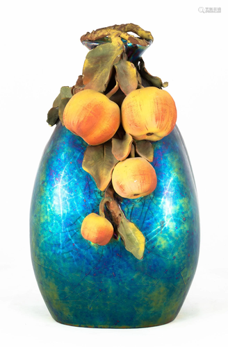 Amphora Style Vase with Apples