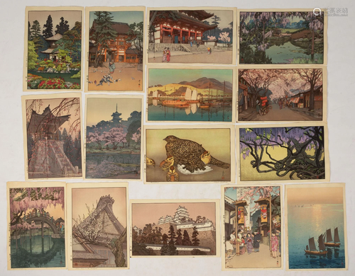 (15) Japanese Woodblock Prints