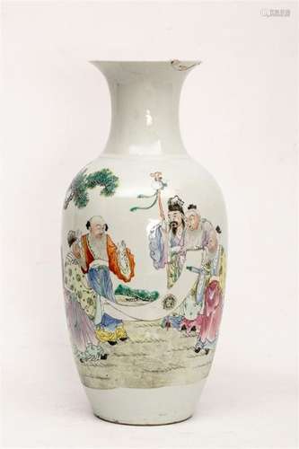 QIANJIANG STYLE PORCELAIN VASE, FENGWEIZUN \nChina,…