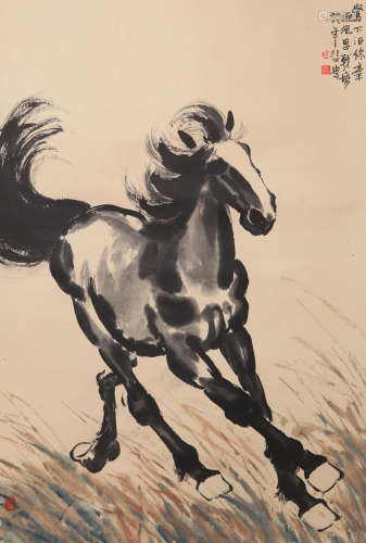 Xu Beihong Horse Painting