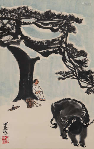 Li Keran Ox Painting