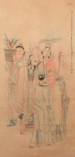 Qian Hui'an Figure Painting