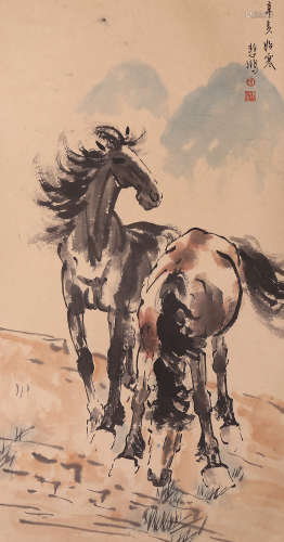 Xu Beihong  Horse Painting