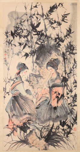 Cheng Shifa Figure Painting