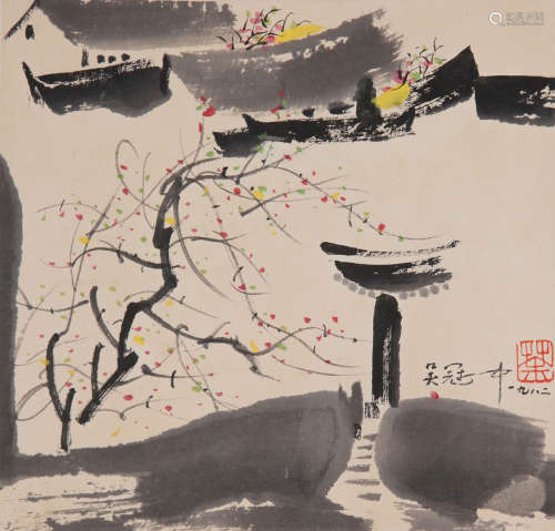 Wu Guanzhong Painting