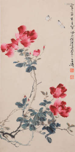 Xuetao Wang Flower Painting