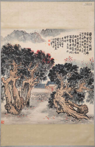 Songyan Qian Scenery Painting