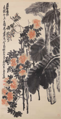 Wu Changshuo Flower Painting