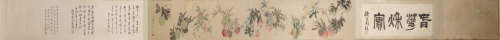 Qing Dynasty Wang Su Painting