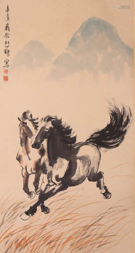 Xu Beihong Horse Painting