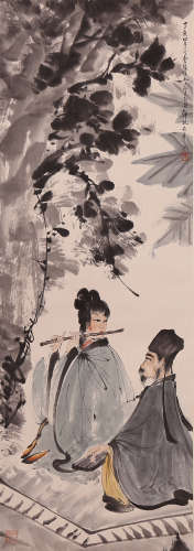 Fu Baoshi Figure Painting