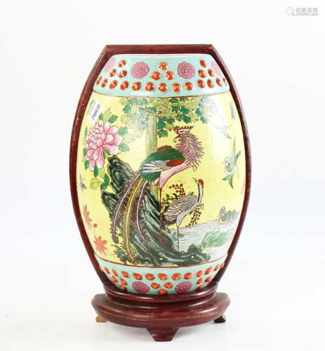 Chinese Famille Rose Porcelain Jar