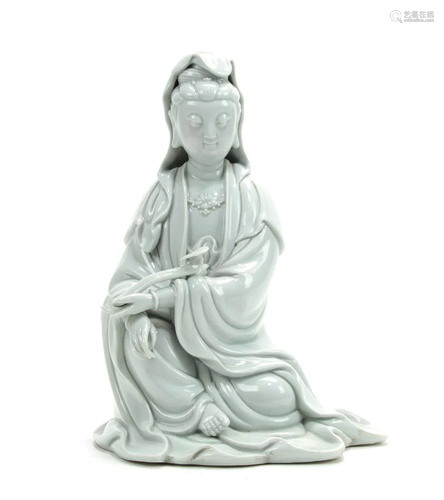 Fine Chinese Dehua Figure of Guanyin