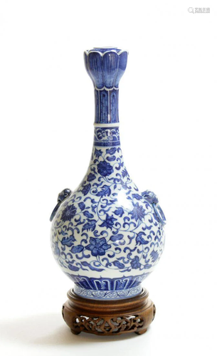 Rare Chinese Lotus Vase