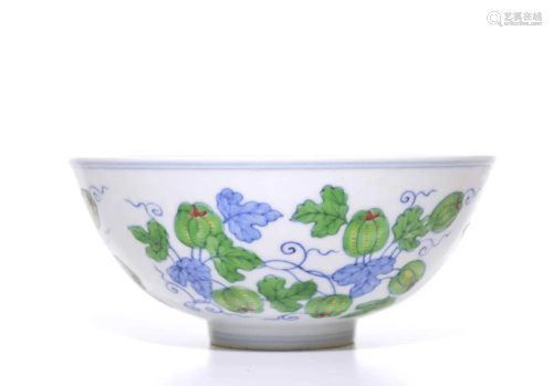 A Fine and Rare Chinese Palace Bowl