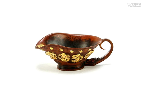 Chinese Bronze Cup